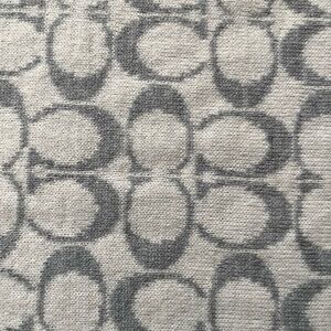 PRICE DROP - Coach Signature Scarf - chalk